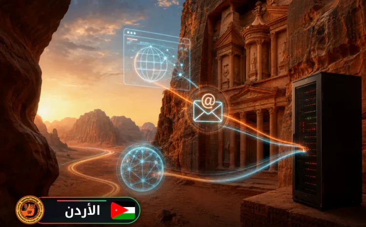  عمل ايميل باسم الشركة فى الأردن