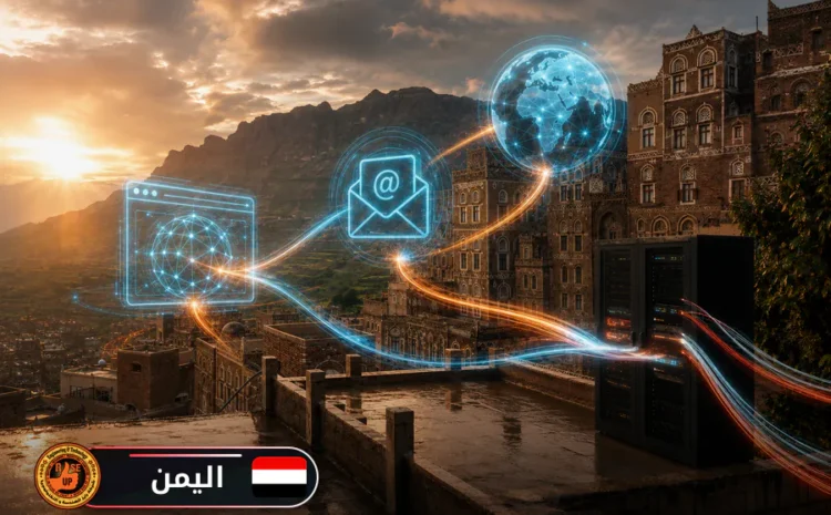  عمل ايميل باسم الشركة فى اليمن