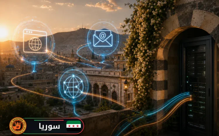  عمل ايميل باسم الشركة فى سوريا